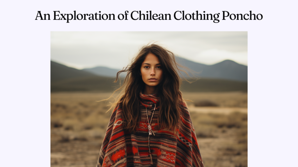 An Exploration of Chilean Clothing Poncho